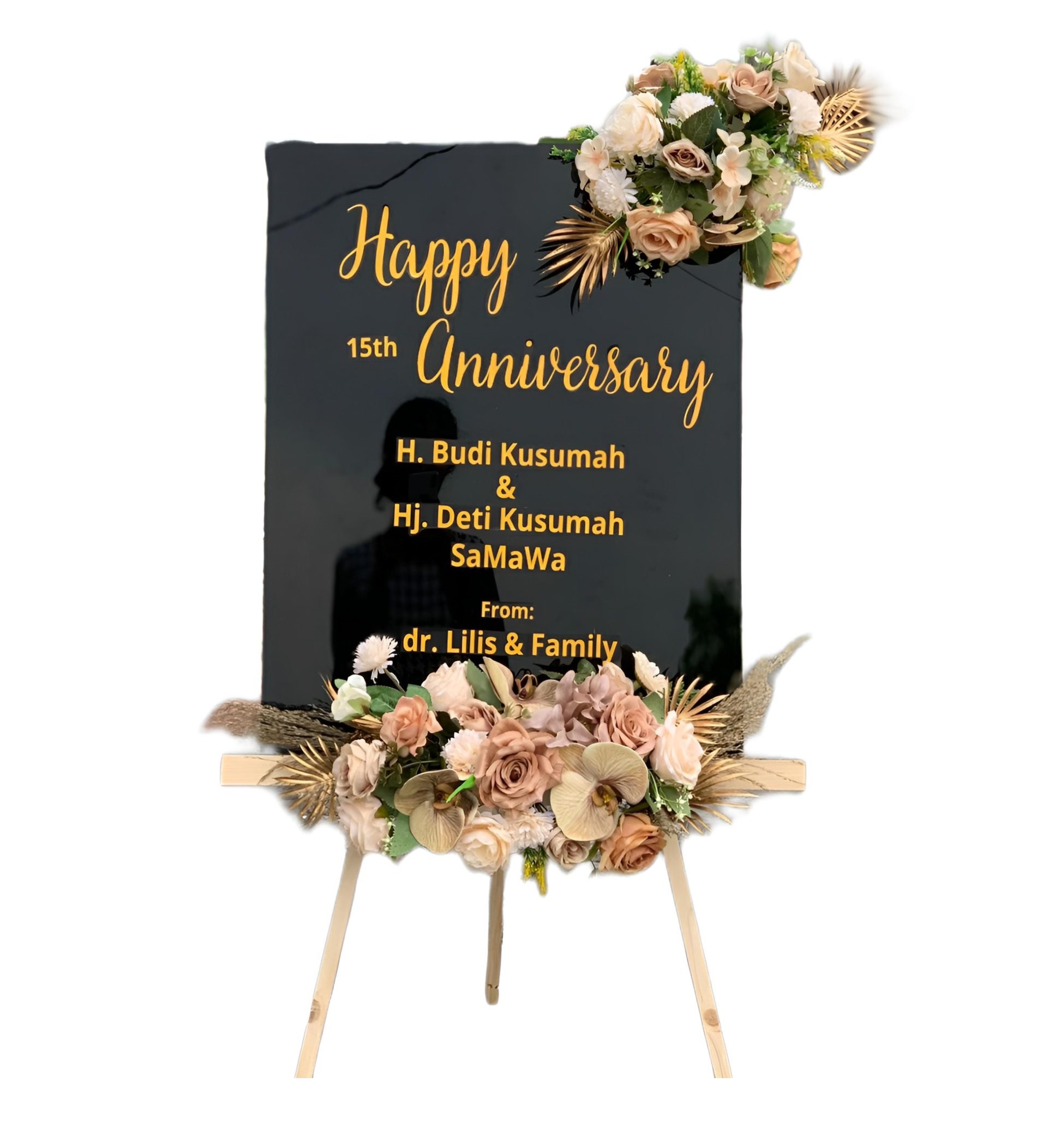 Papan Bunga Akrilik Kopo